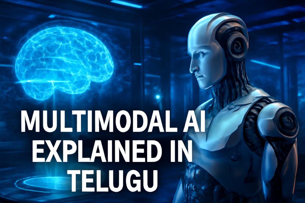 Multimodal AI అంటే ఏమిటి? పూర్తి వివరణ తెలుగులో